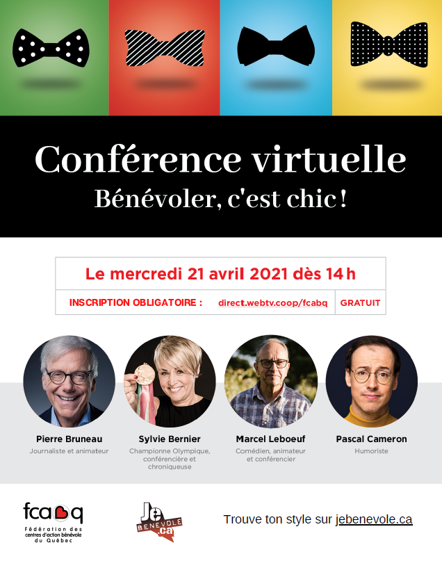 Conférence virtuelle FCABQ 2021