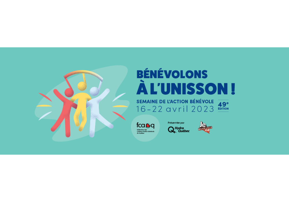 Semaine de l’action bénévole – du 16 au 22 avril 2023